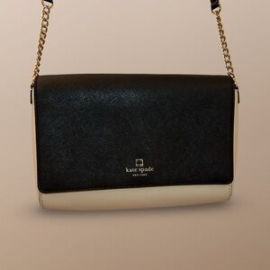 Kate Spade Black and White Crossbody